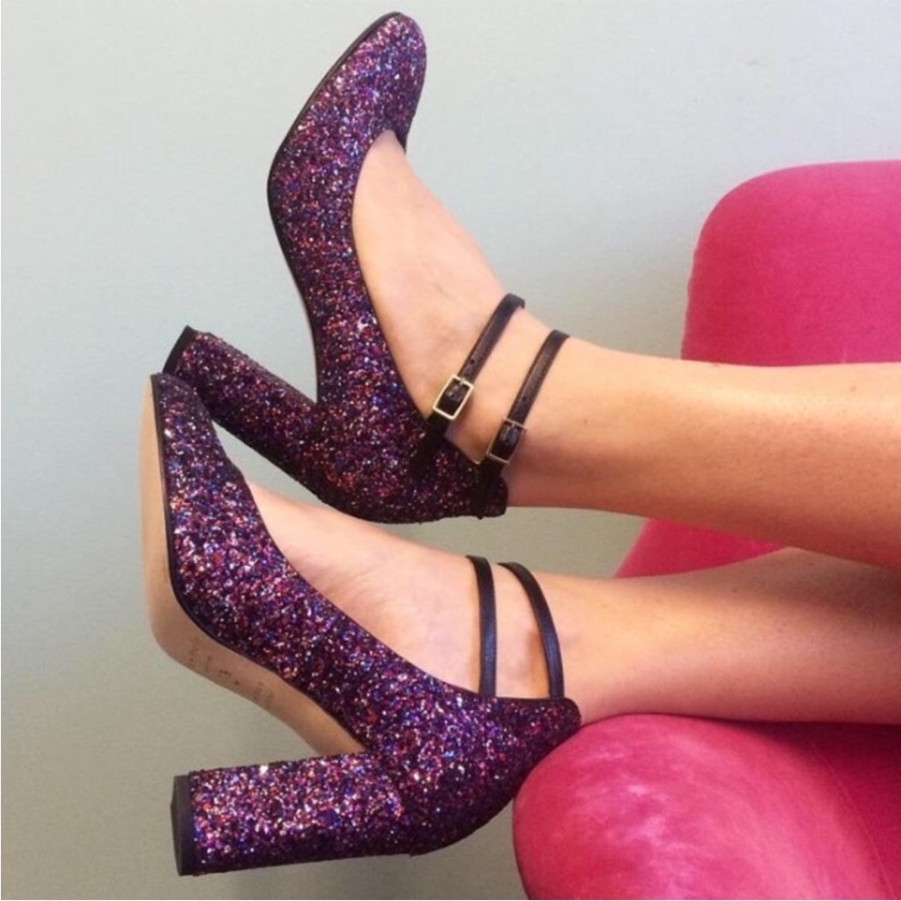 Kate Spade Baneera Glitter heel size 8.5 women’s shoes